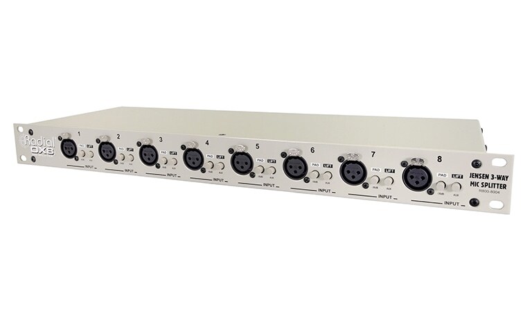 Radial Engineering - OX8 8-channel Microphone Splitter