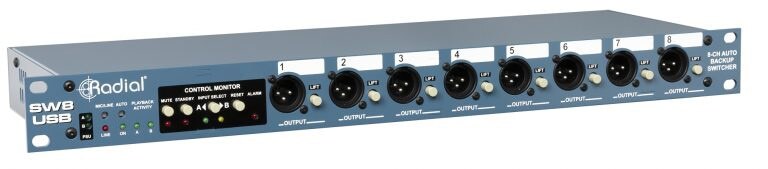 Radial Engineering -SW8-USB USB Interface and Auto-Switcher