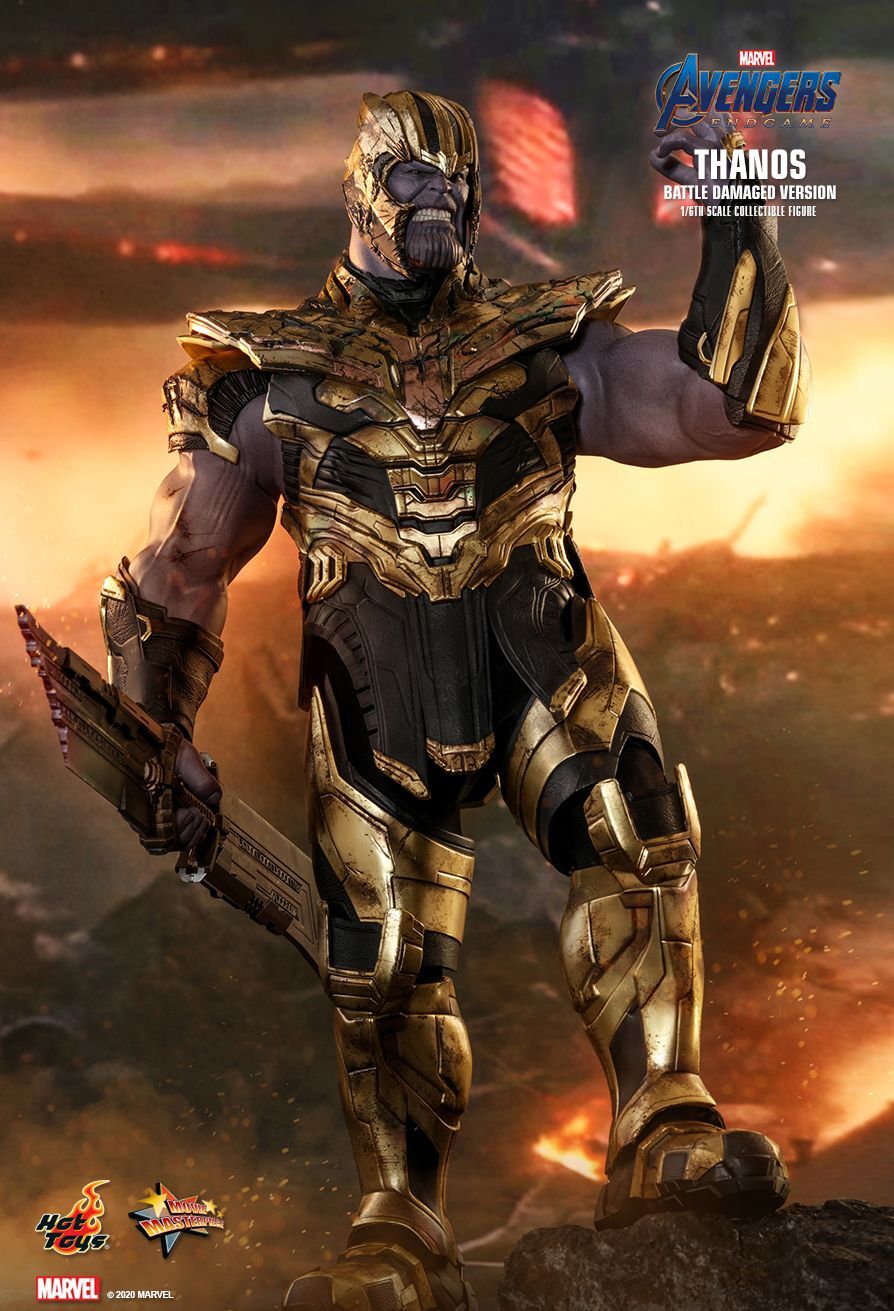 Avengers End Game Thanos Battle Damaged Version 1/6th Scale Collectible Figure MMS564