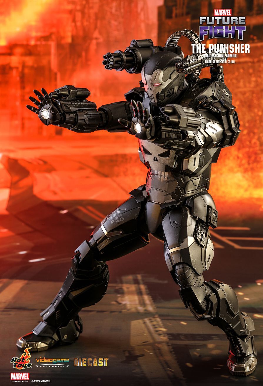 Future Fight The Punisher War Machine Armor 1/6th Scale Collectible Figure VGM33D28