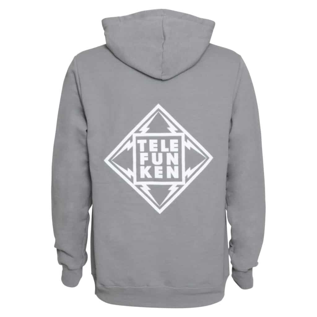 Telefunken - Gray Pull Over Hoodie