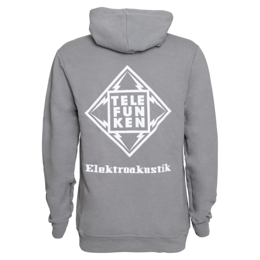 Telefunken - Gray Zip Up Hoodie
