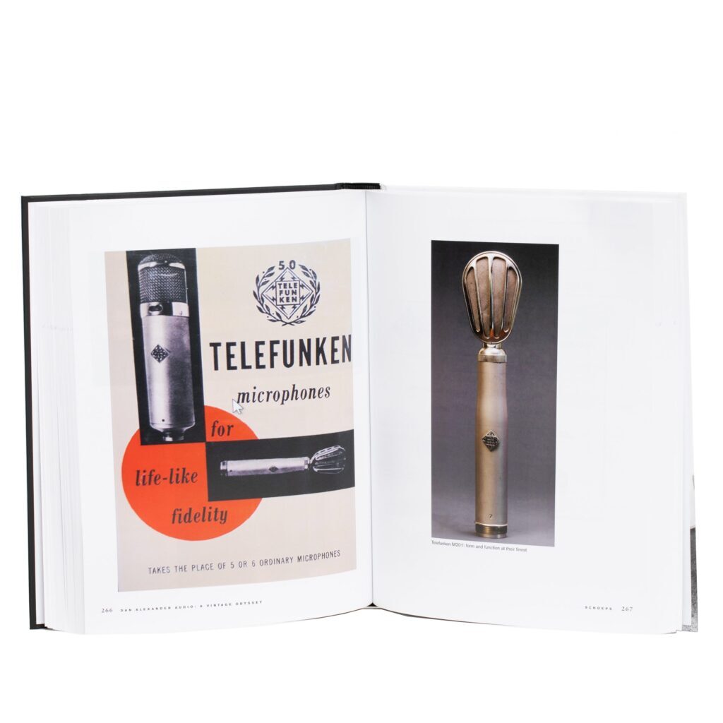 Telefunken - Dan Alexander Audio: A Vintage Odyssey, Hardcover Book