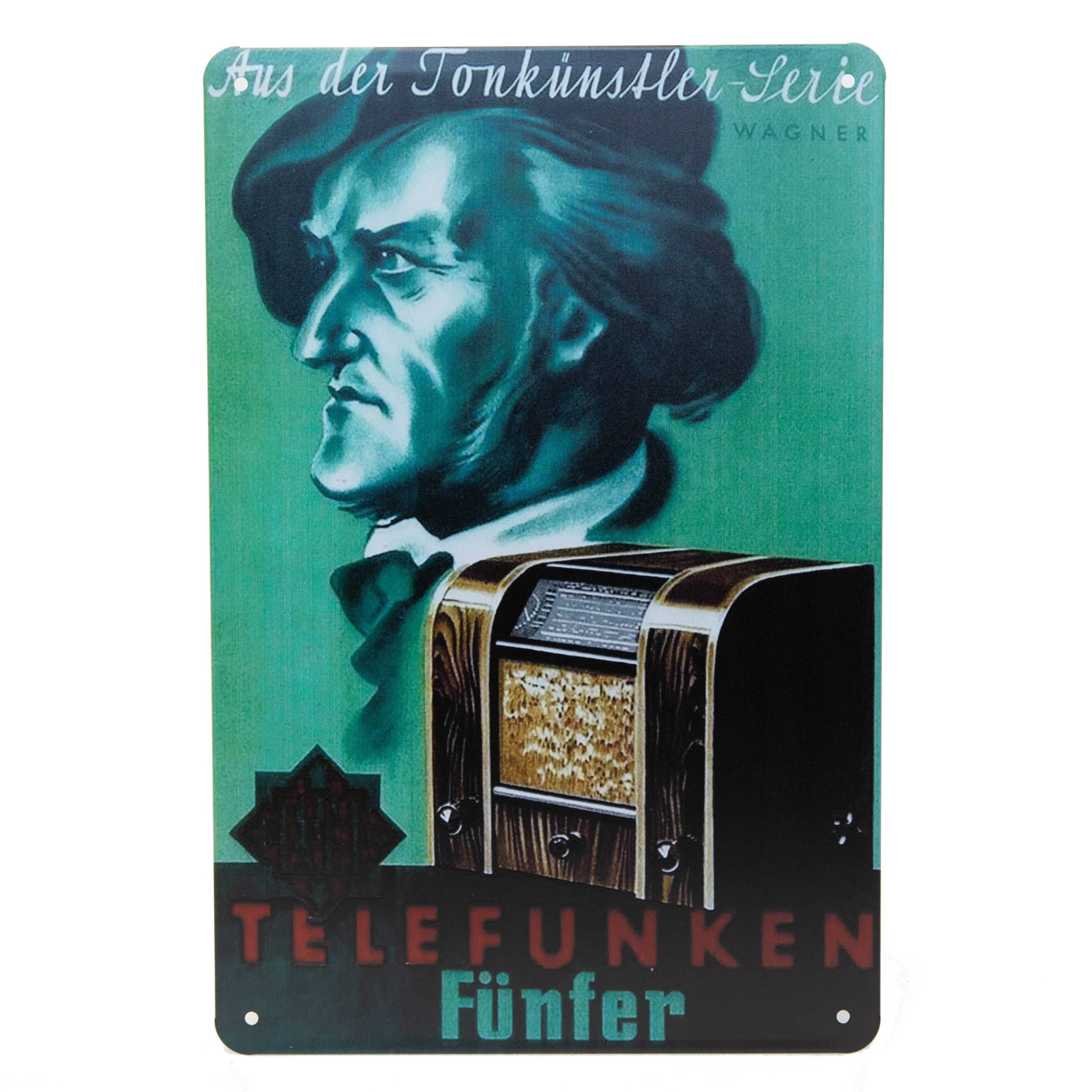 Telefunken - Metal Sign – Wagner