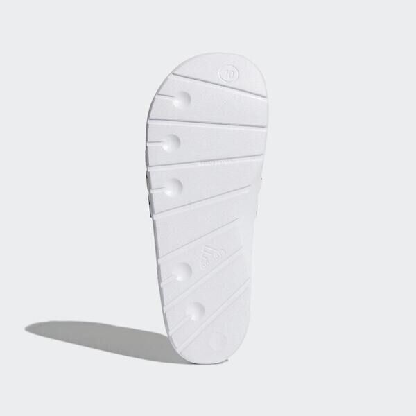 Adidas Duramo Slide U43664 男女 運動 涼鞋 拖鞋 休閒 舒適 輕量 白藍