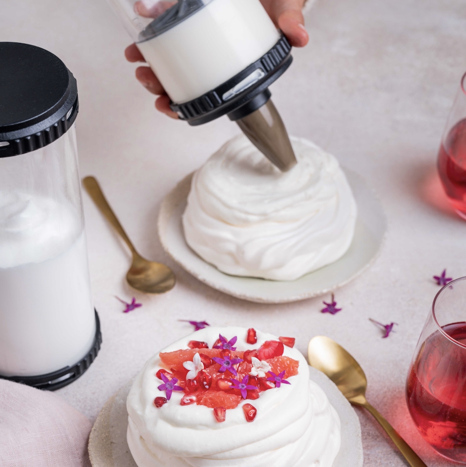 TUBE 專利半自動定量擠花器 -含2花嘴  (基礎組）