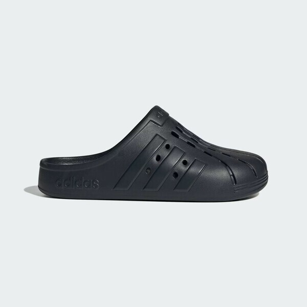 Adidas Adilette Clog IG9163 男女 涼拖鞋 洞洞鞋 防水 休閒 懶人鞋 游泳 全黑