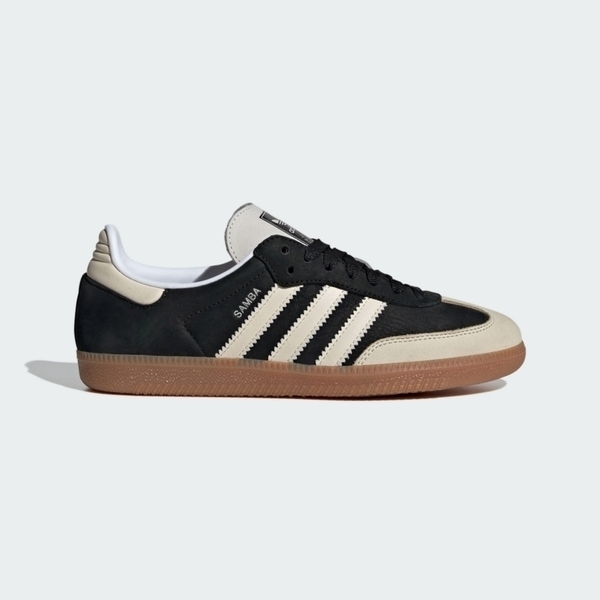 Adidas Samba OG W IE5836 女 休閒鞋 經典 三葉草 復古 德訓鞋 膠底 黑米
