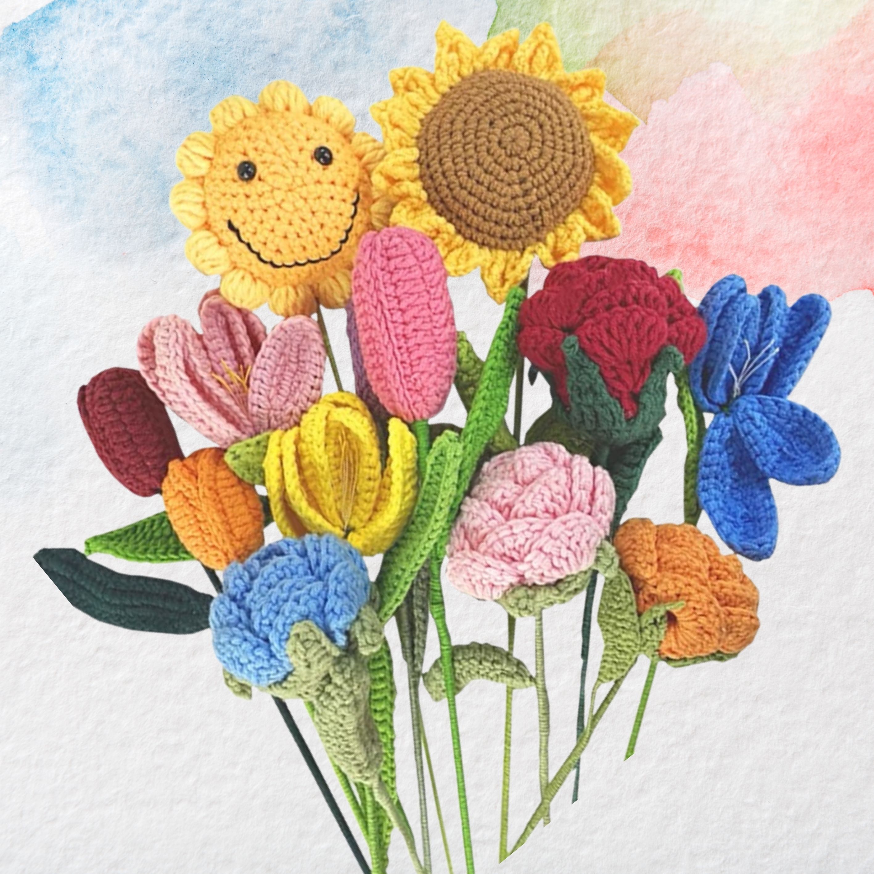 彰化分會｜手工編織花(不挑款出貨)