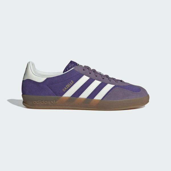 Adidas Gazelle Indoor IF9645 男女 運動休閒鞋 德訓鞋 復古 麂皮 膠底 舒適 穿搭 紫
