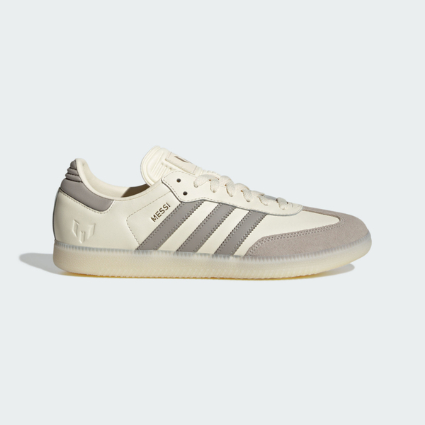 Adidas Samba Messi JQ0266 女 運動休閒鞋 德訓鞋 梅西 舒適 米白 灰
