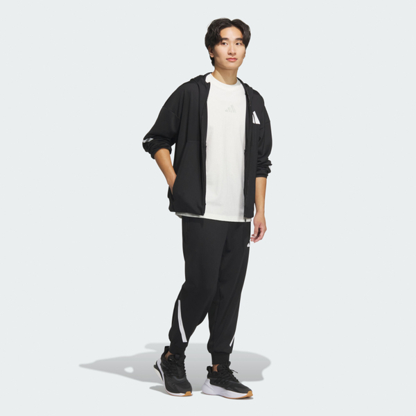 Adidas Z.n.e. Cool Pnt JL6041 男 長褲 運動長褲 休閒長褲 黑 白 亞版