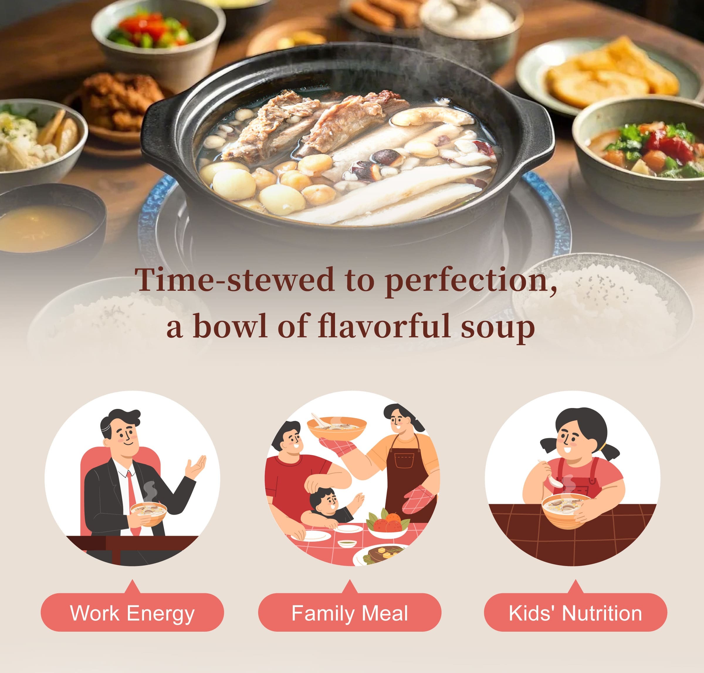 Dengyi Four Spirits Soup Pro Suitable For