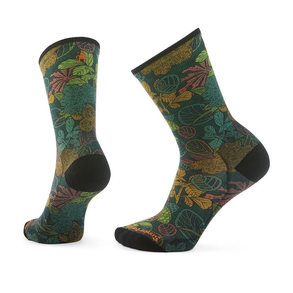 【Smartwool】自行車超輕減震中長襪-AlohaForest 暮光藍 / SW002703G74