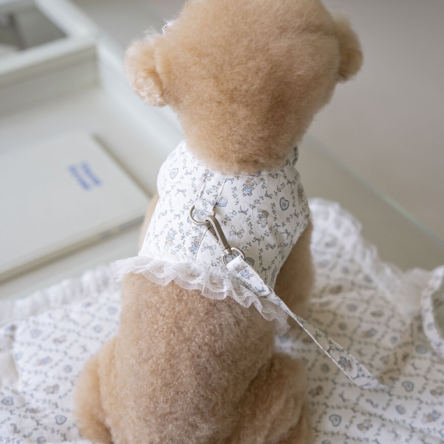 OPAAAP 涼感泰迪蕾絲胸背衣 (純白)