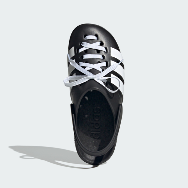 Adidas Adilette Clog 2.0 JR4025 男女 運動拖鞋 拖鞋 洞洞鞋 黑 白