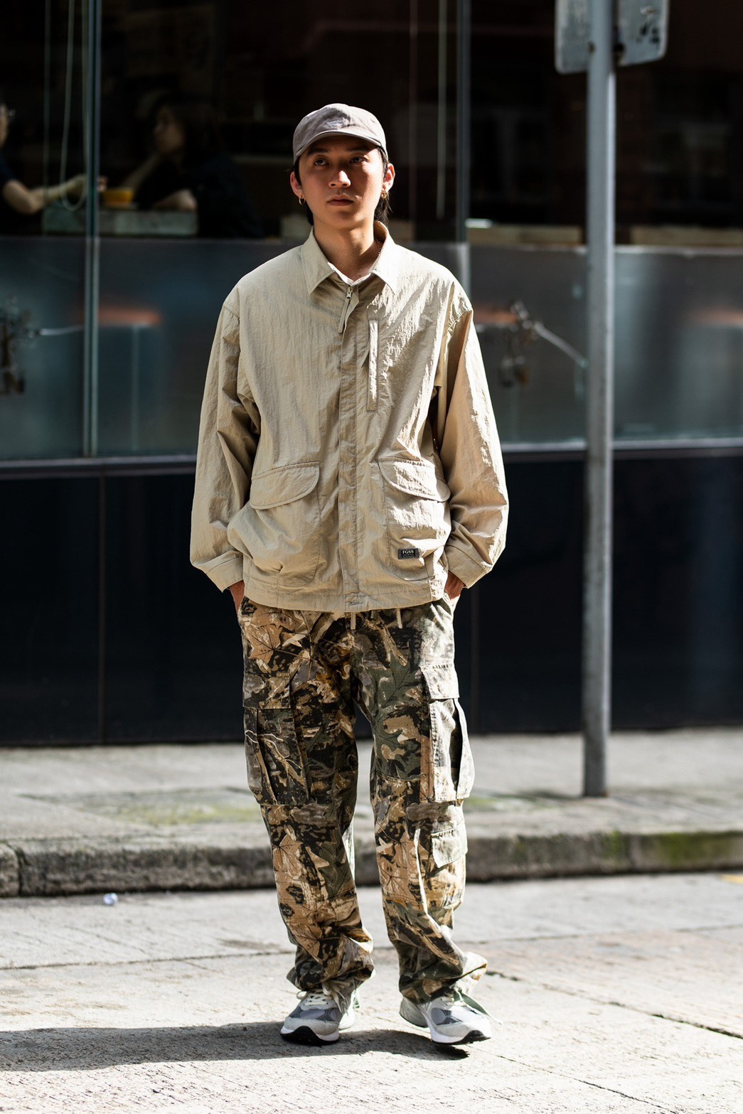 #預購 FGSS 復古迷彩 梭織格紋 CARGO 工裝褲 兩色