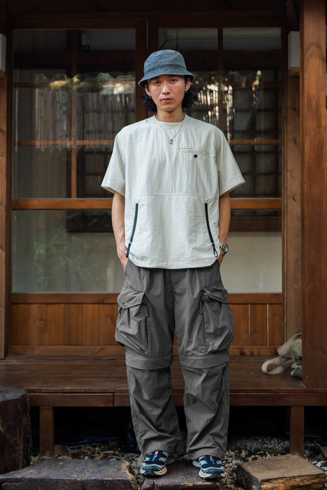 #預購 FGSS 三防速乾 可拆卸 兩用工裝口袋褲 兩色