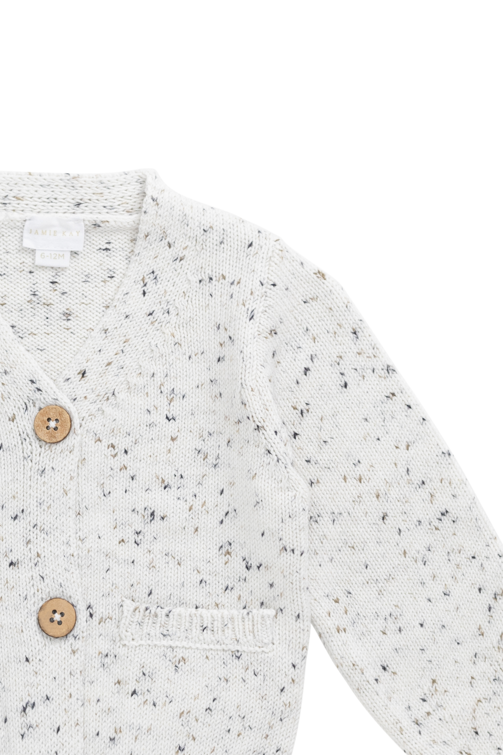 【預購】JAMIE KAY - Freddie Cardigan (Oatmeal Atlantic Fleck)