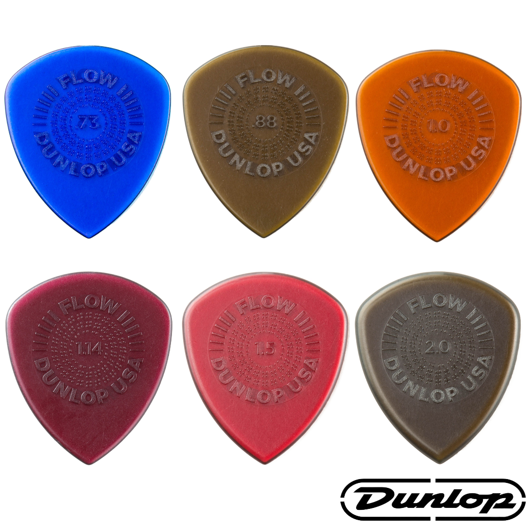 Dunlop 549R Flow Standard Pick 6種尺寸 匹克 單片