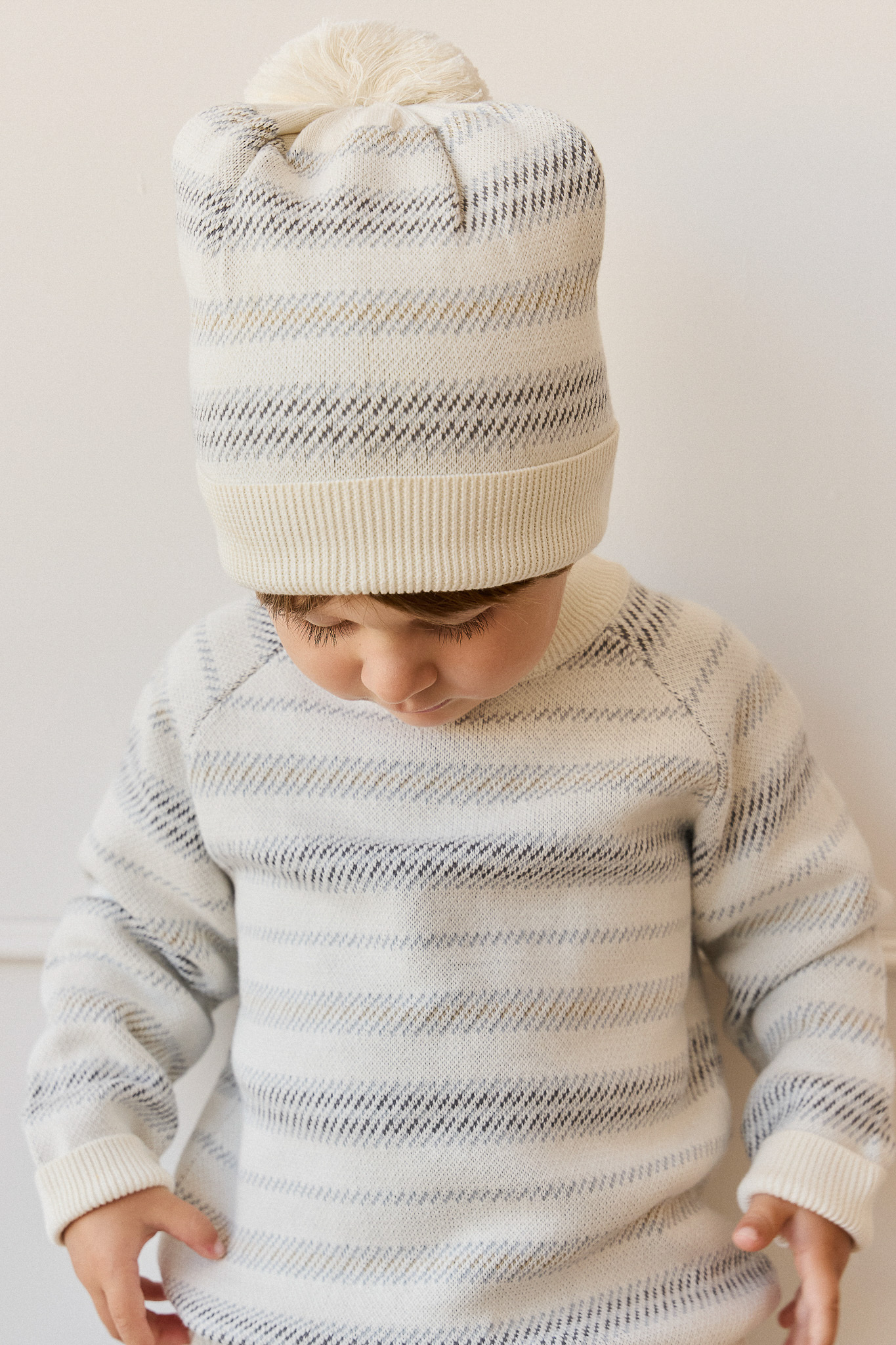 【預購】JAMIE KAY - Cedric Knitted Beanie（Cedric Stripe Coast）