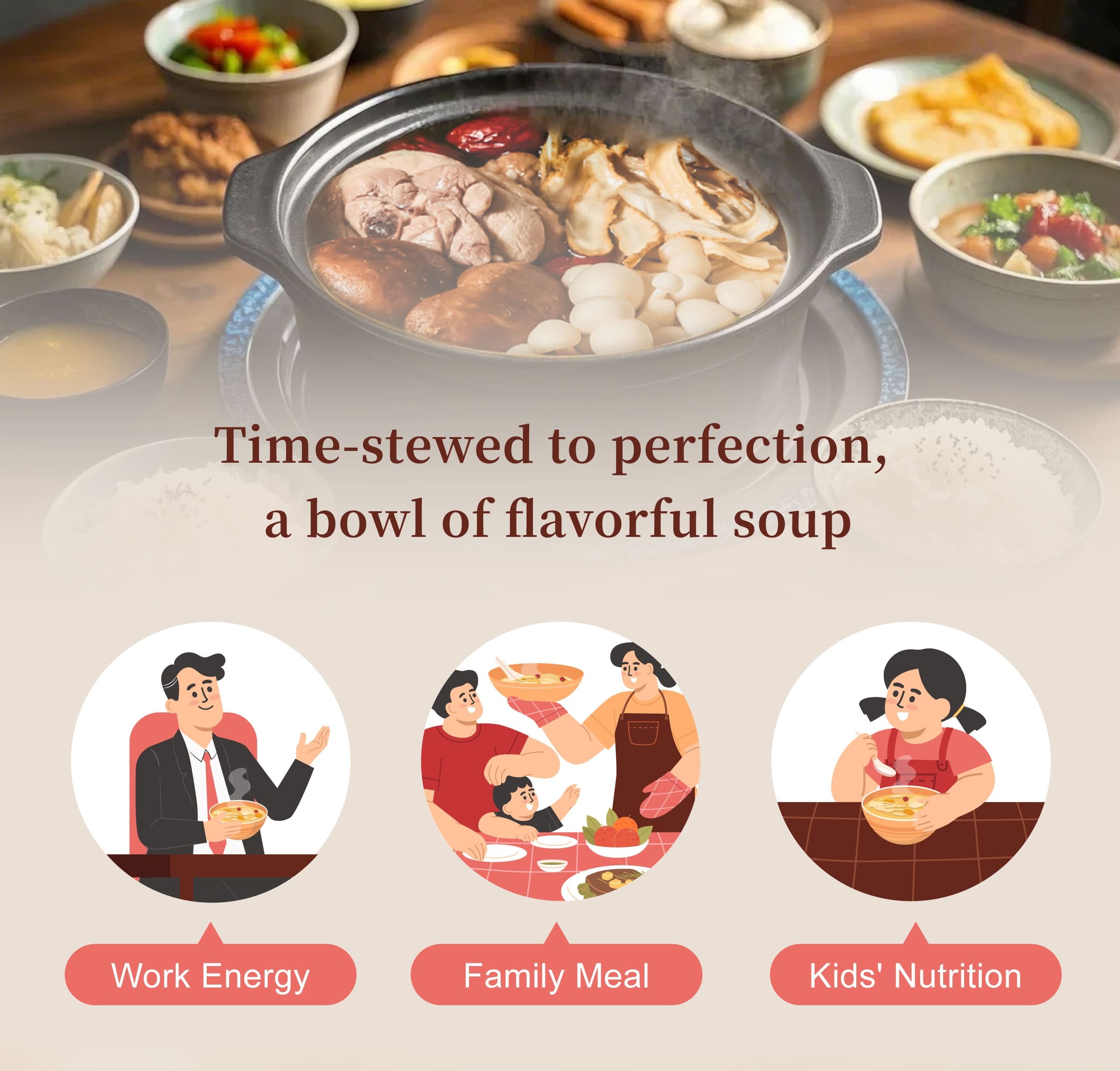 Dengyi American Ginseng Soup Suitable For