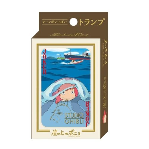 場景滿載撲克牌  崖上的波妞