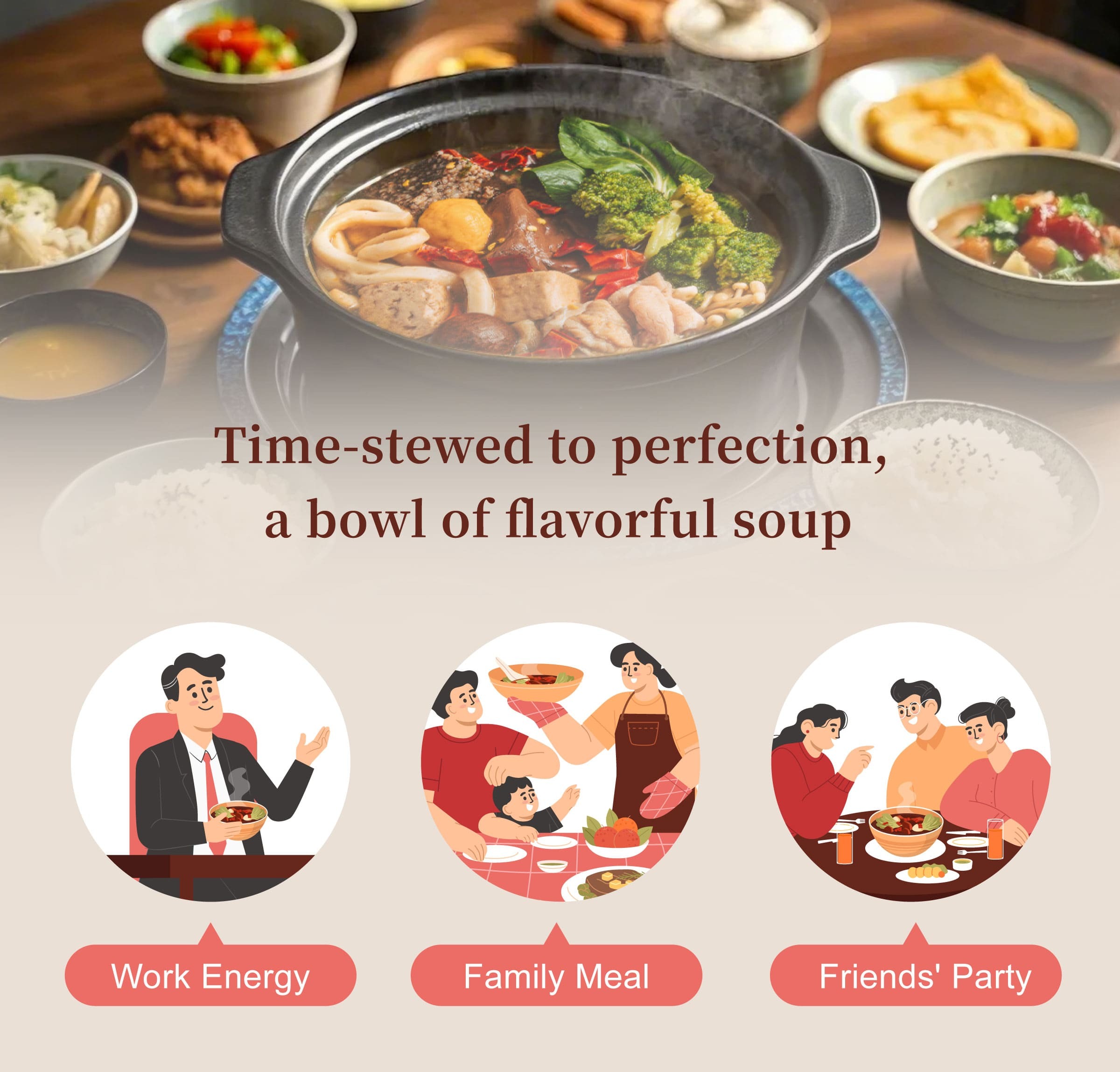 Dengyi Spicy Hot Pot Suitable For