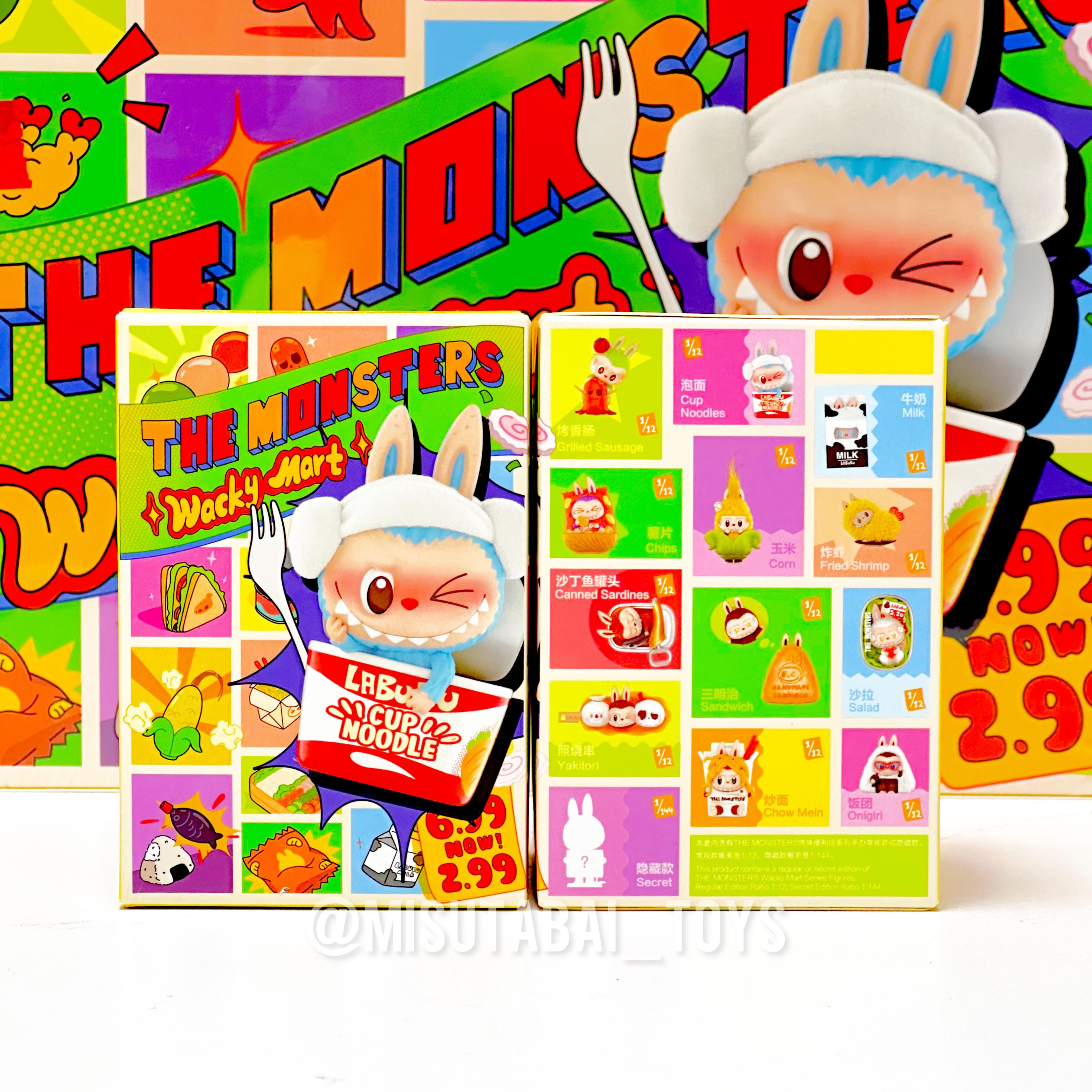 WACKY MART SERIES Lキャラクター Labubu The Monsters Wacky Mart Series Blind Box
