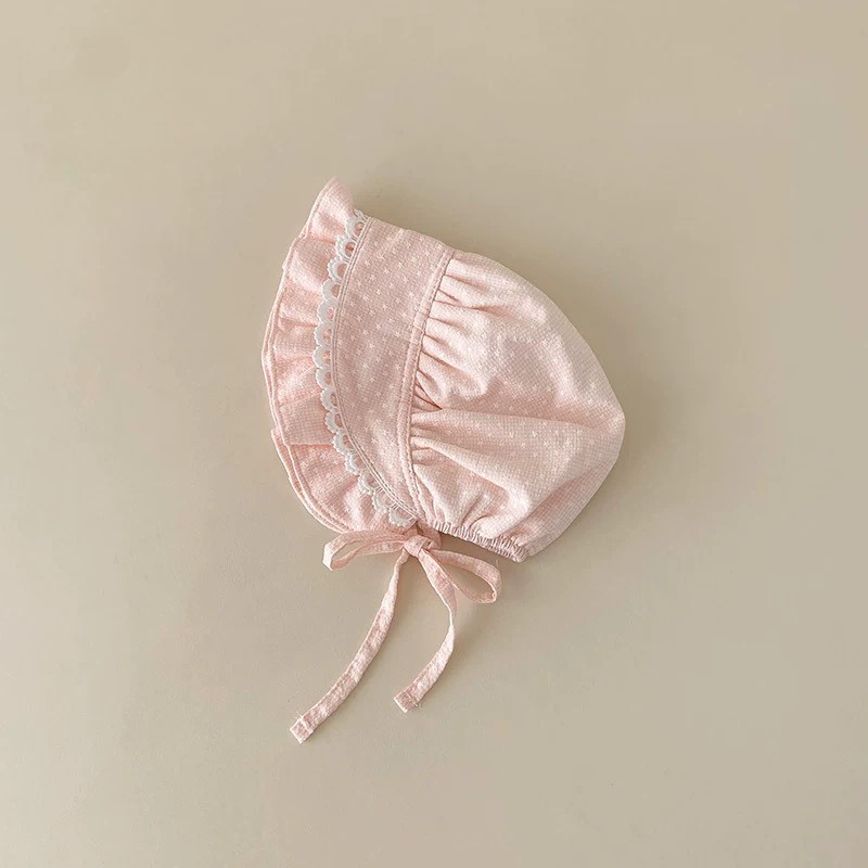 奶油花日寶寶帽