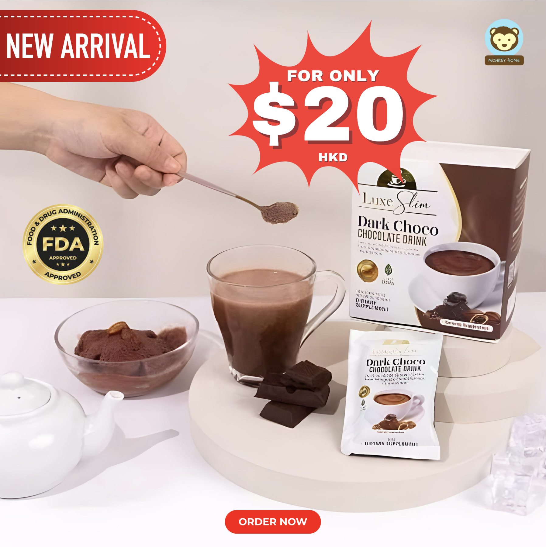 Luxe Slim Dark Choco