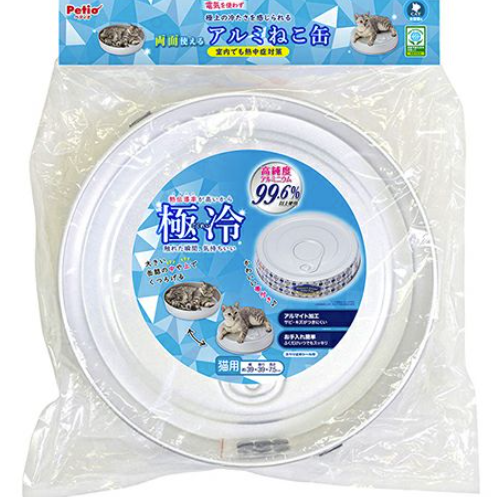 Petio 冷感雙面鋁製貓窩 貓罐頭