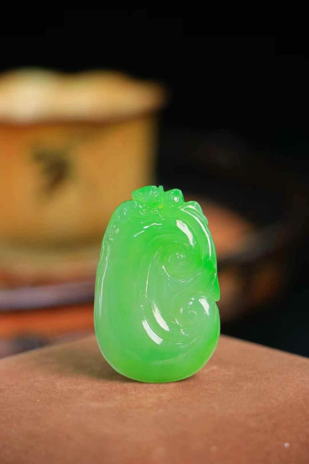 和田玉碧玉萬事如意,天然和田玉軟玉