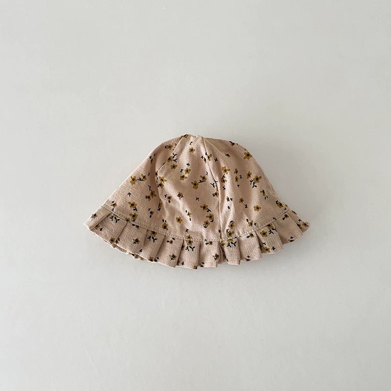 碎花漁夫帽