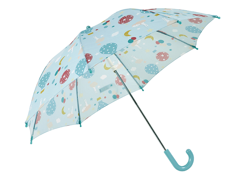 RAINSTORY兒童手開直骨傘(熱汽球兔)