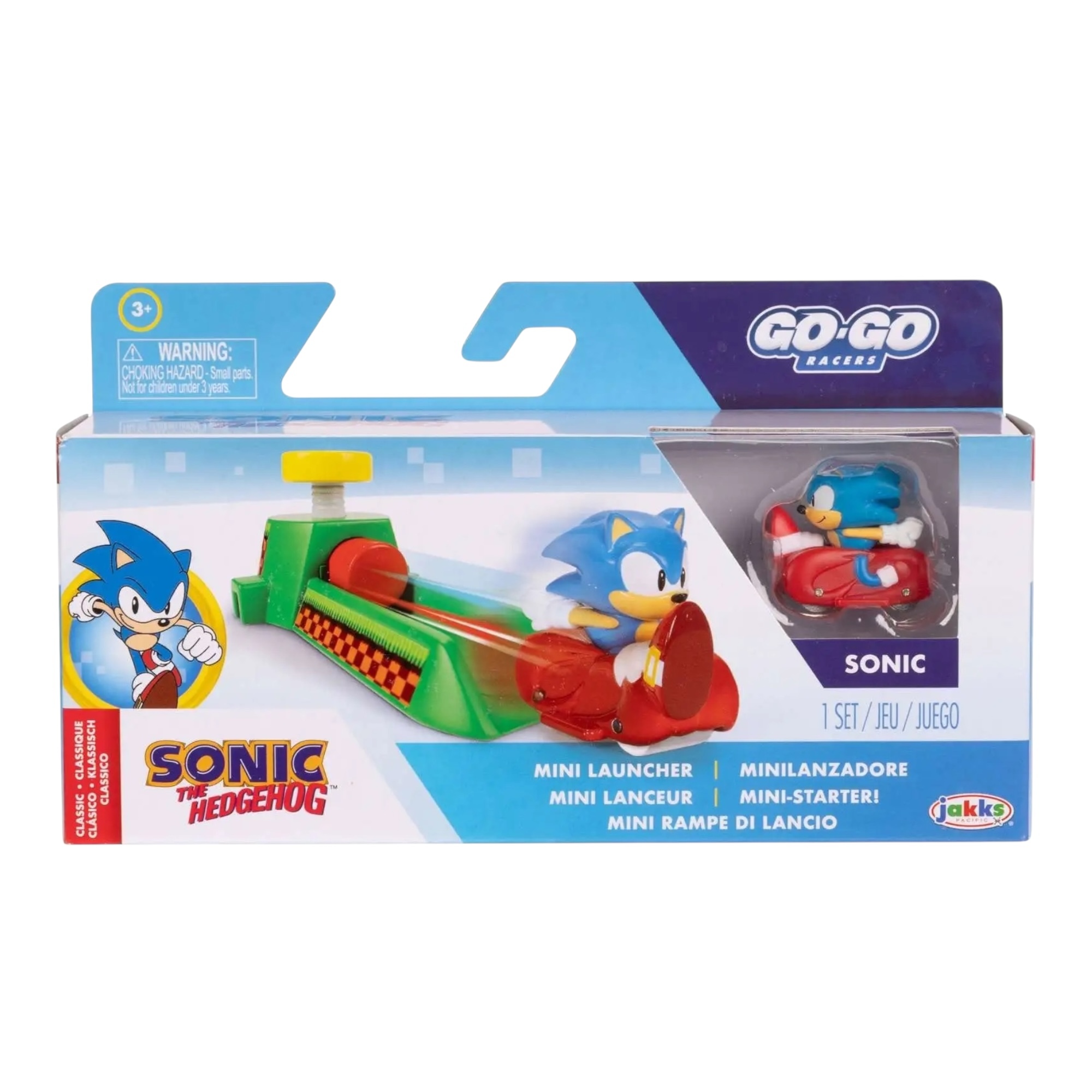 Go Go Racers- Mini Launchers - Sonic