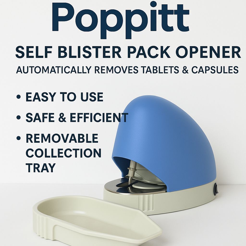 Poppitt pill popper 電動藥物泡殼去除機