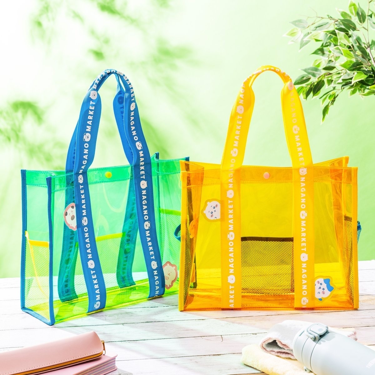 預訂｜Nagano Characters 透明沙灘袋
