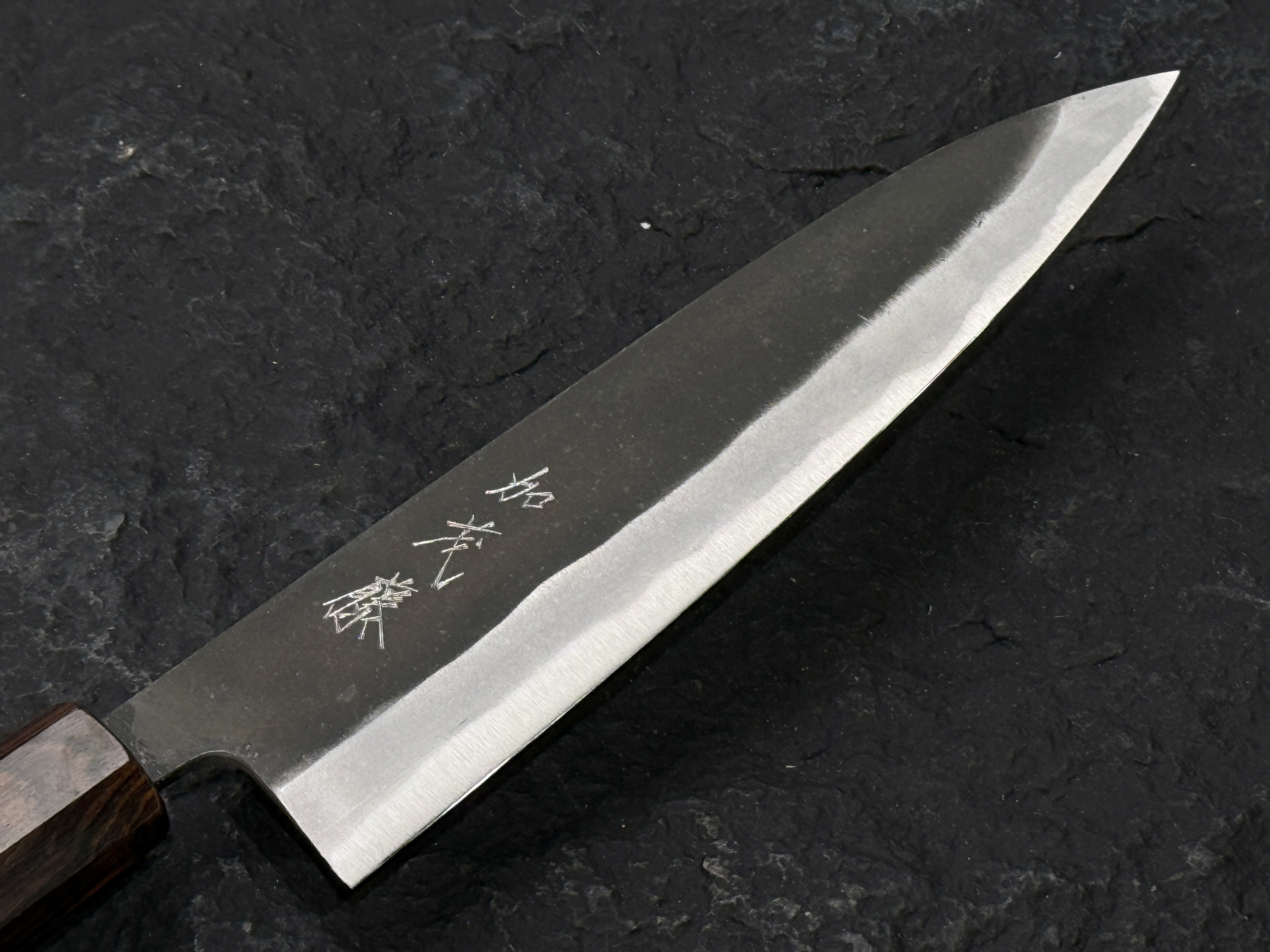 越前加茂藤超青鋼黑打小刀