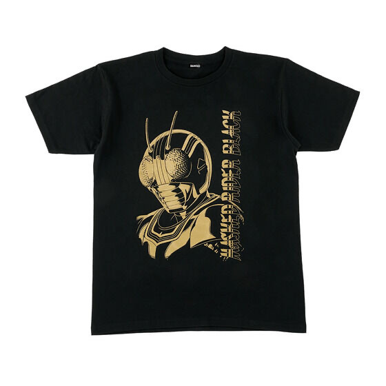236248 Pbandai 預訂 2025/11月 仮面ライダーBLACK ゴールド＆シルバープリント Tシャツ (全2種)
