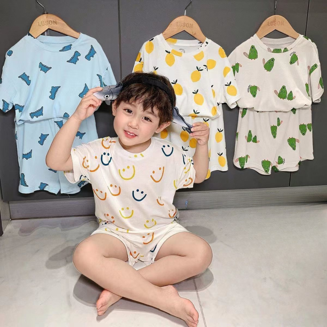 夏季涼感冰絲睡衣