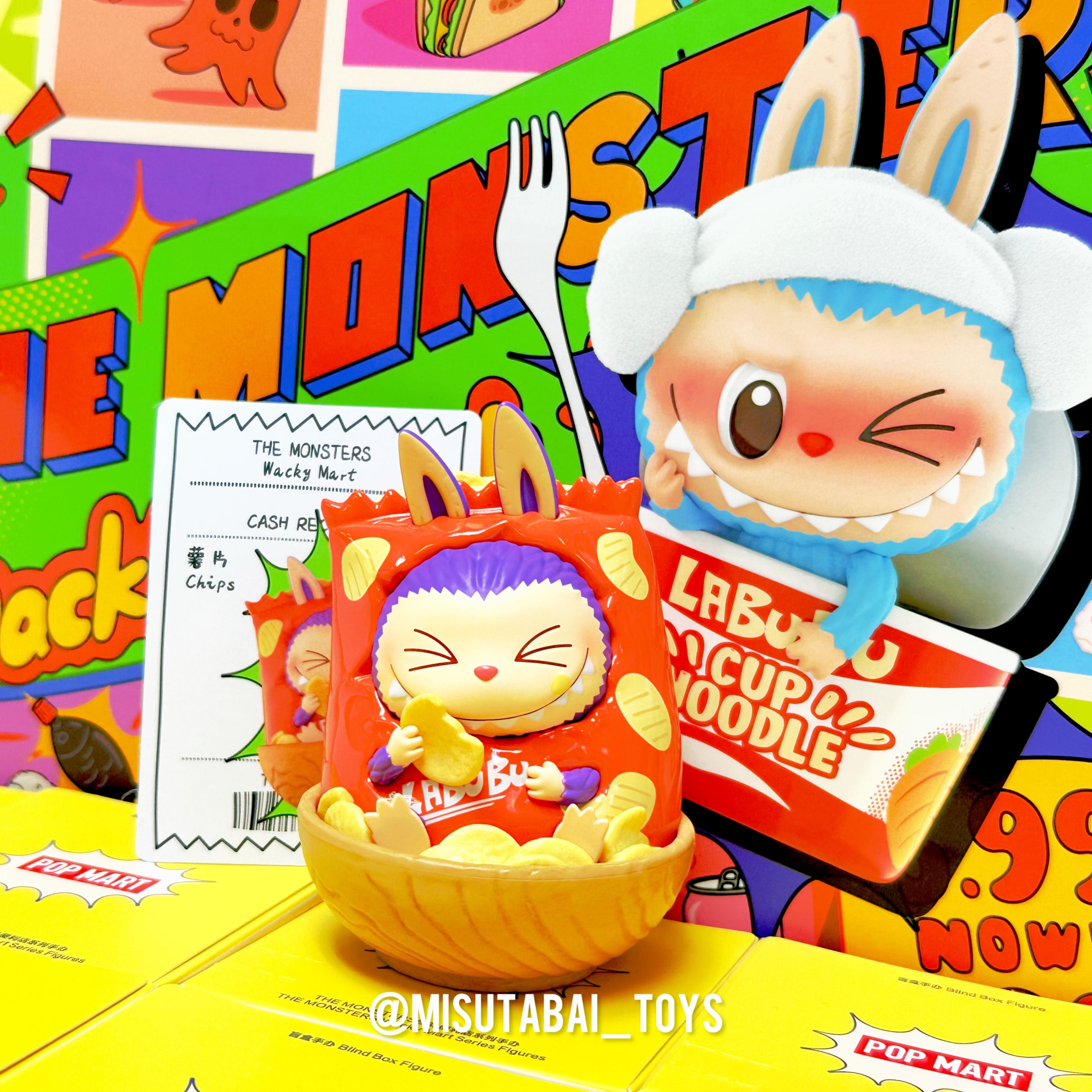 WACKY MART SERIES Lキャラクター Labubu The Monsters Wacky Mart Series Blind Box