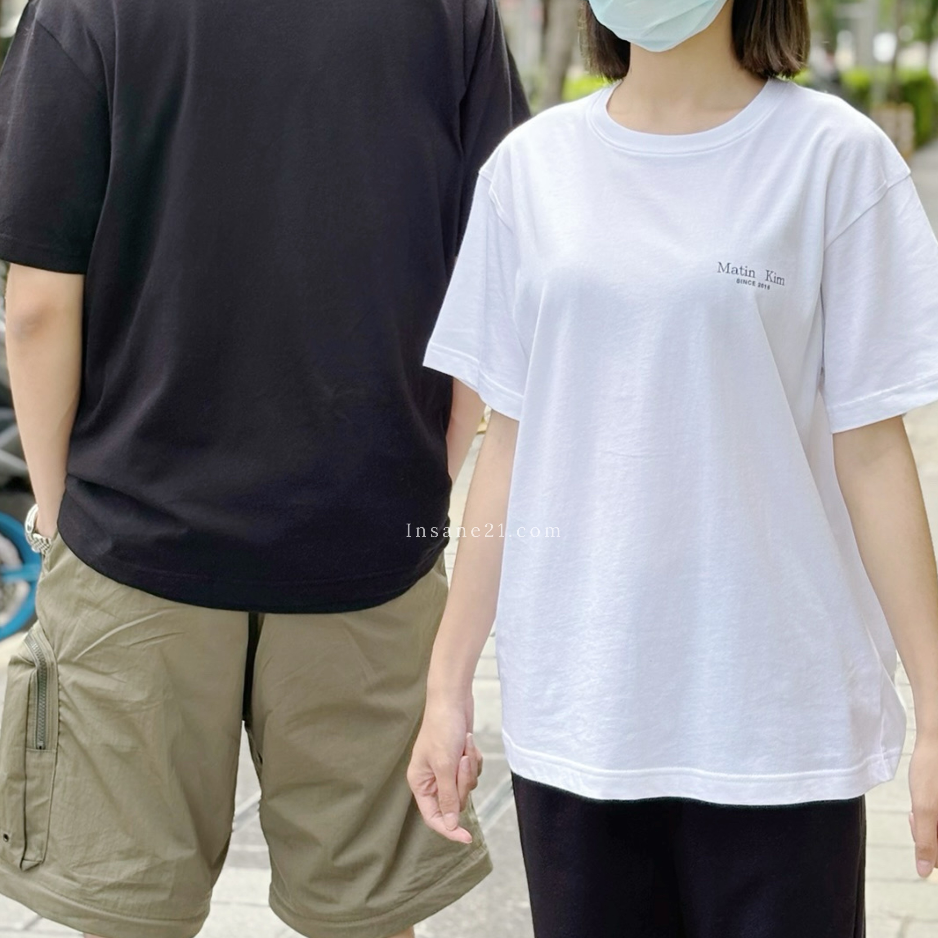 三件組合價-MATIN KIM 素色短袖 上衣 經典LOGO 單件 拆賣 韓國代購 / 現貨