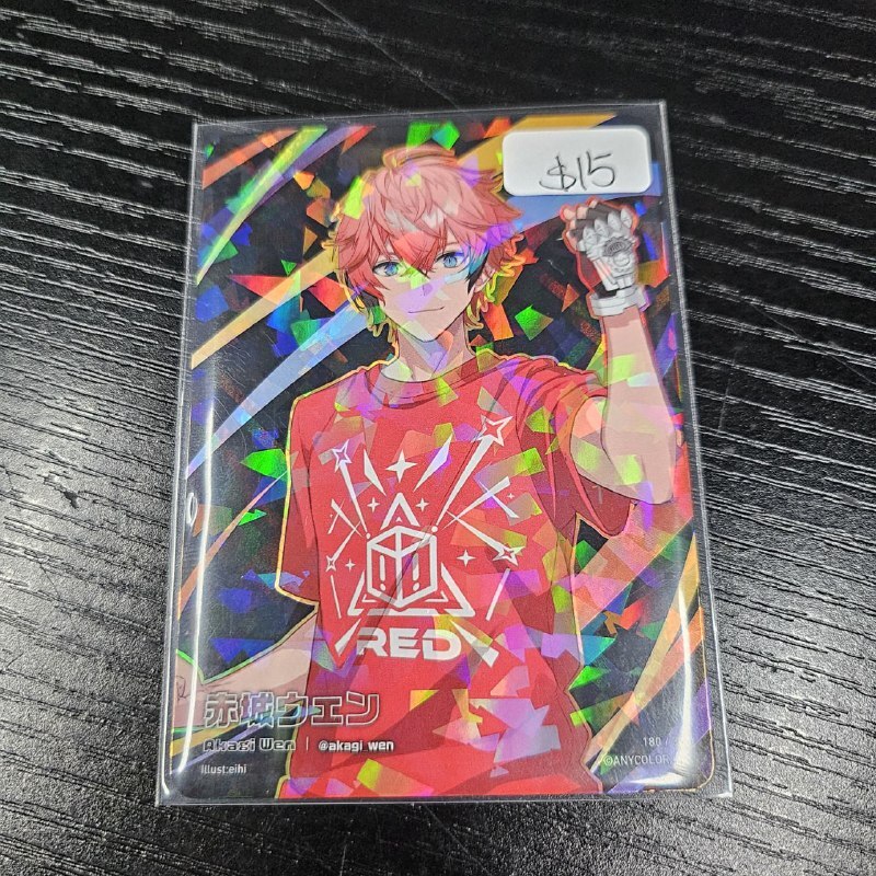 彩虹社 赤城 小卡 S #252