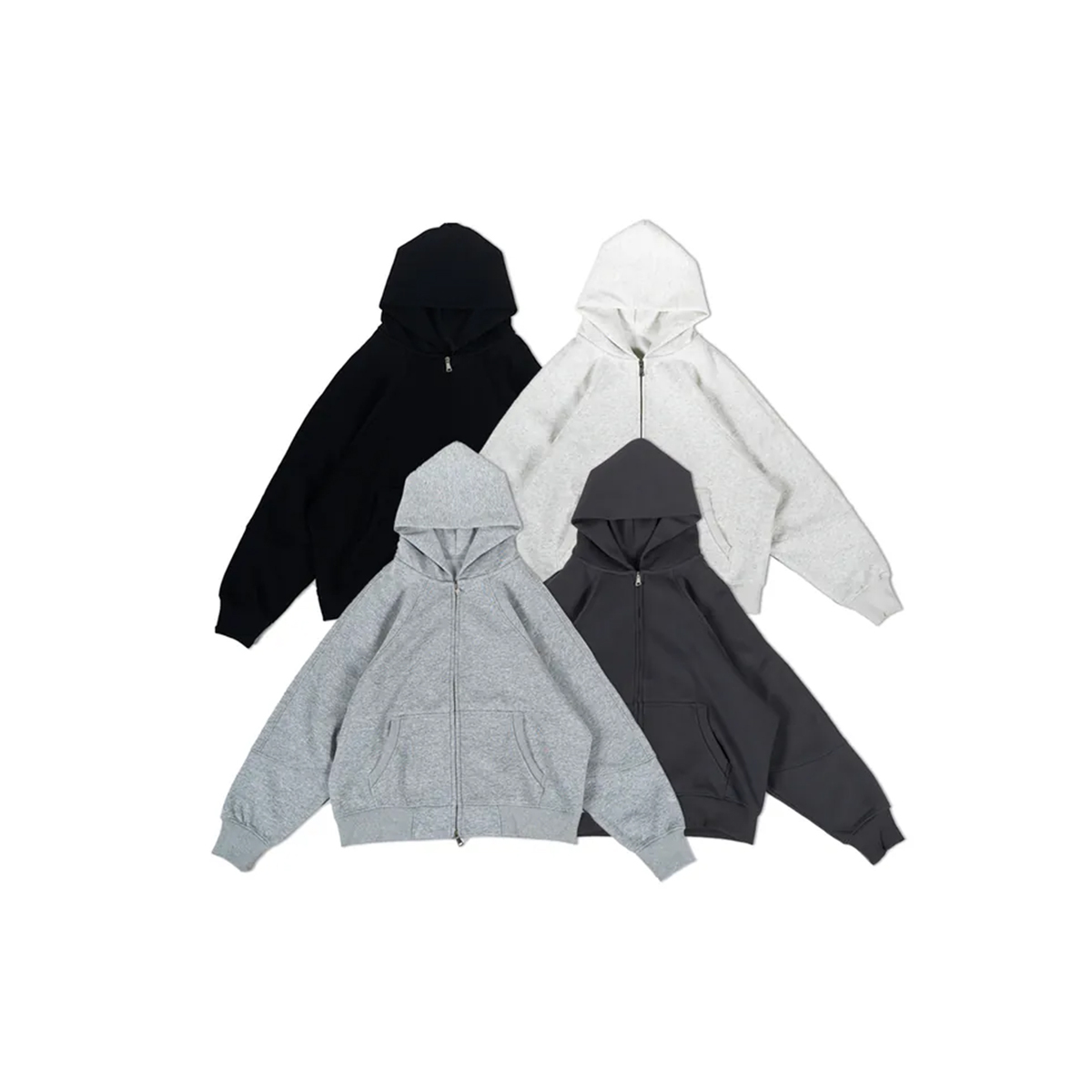 OurPick Clean Fit Hooded JK 500G寬短連帽外套 4色