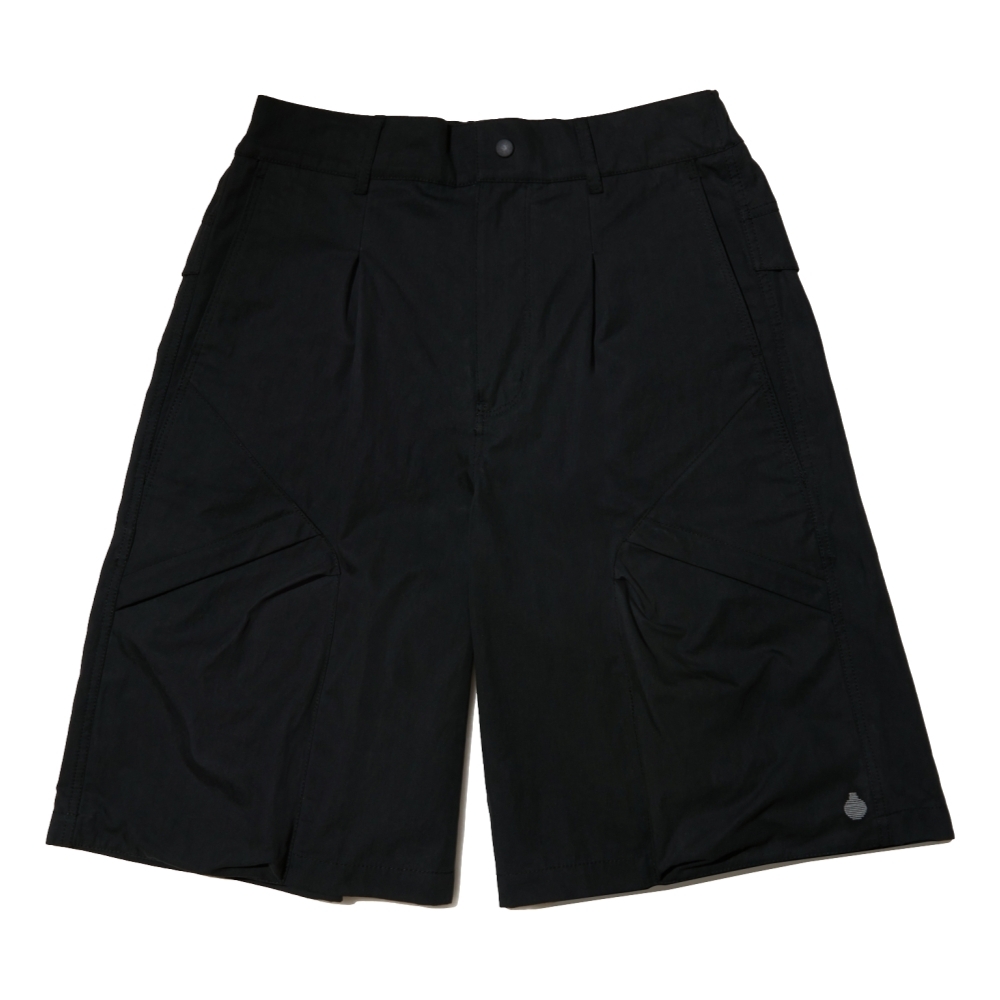 ODE DOUBLE PLEATS CARGO SHORT