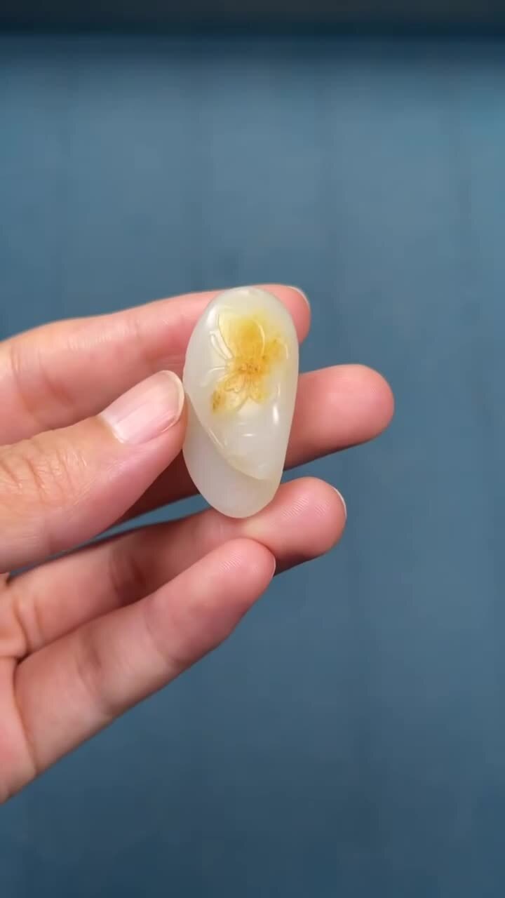 和田玉籽料福迭連連,天然和田玉軟玉