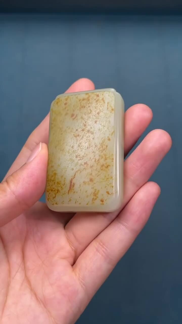 和田玉籽料瑞安,天然和田玉軟玉