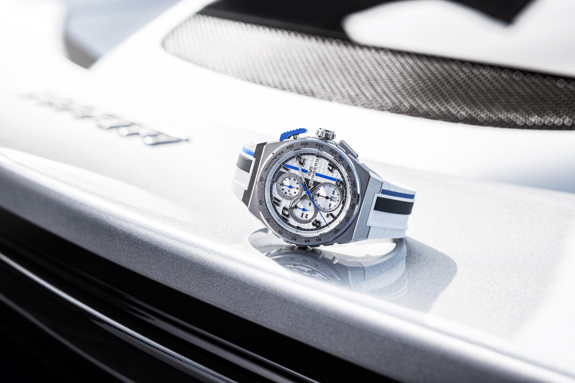 Bomberg, 炸彈錶,APEX 系列, APEX YM,海嵐風暴計時碼錶,賽車計時碼錶,NT42CHSS.01-6.12