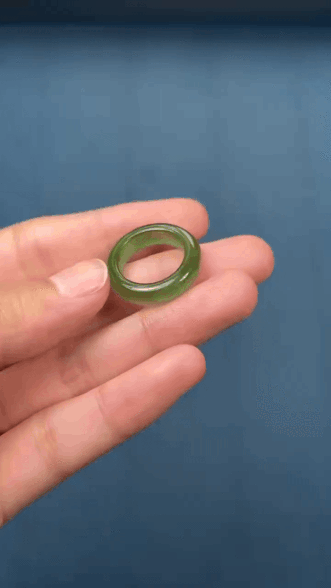 62210 和田玉碧玉指環 (內徑 16mm)